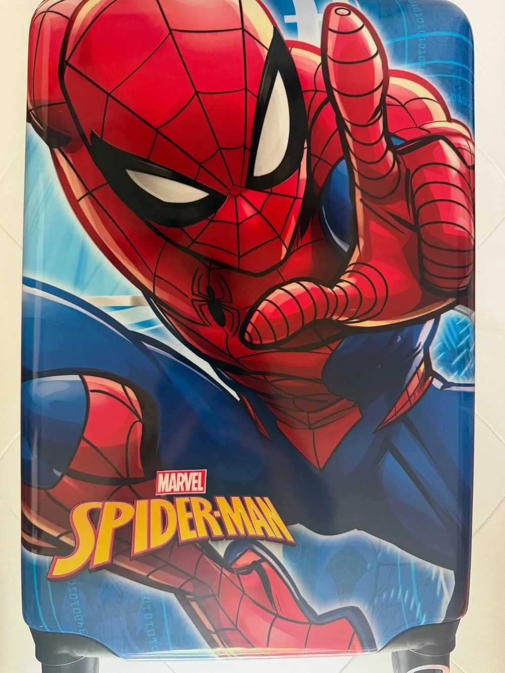 Spider-Man large Rolling Luggage for Kids